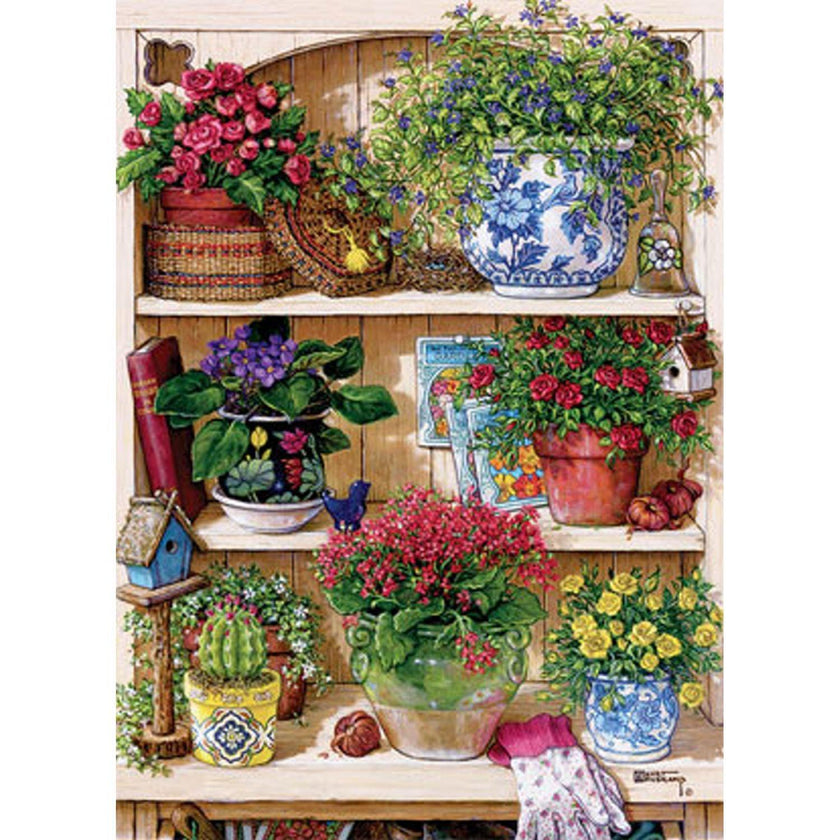 Cobble Hill - Armoire à fleurs (Jigsaw Puzzle 500 pièces)