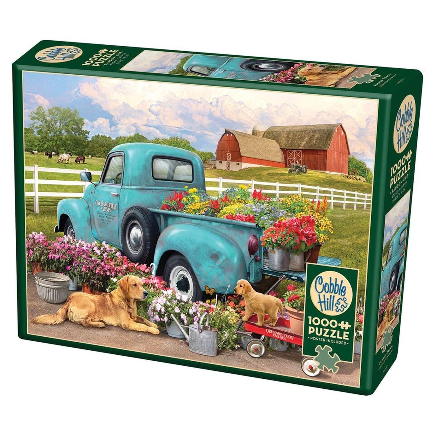 Cobble Hill - Flower Truck (1000-Piece Puzzle)
