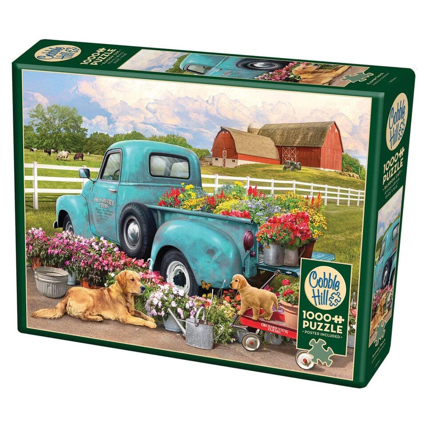 Cobble Hill - Flower Truck (1000-Piece Puzzle)
