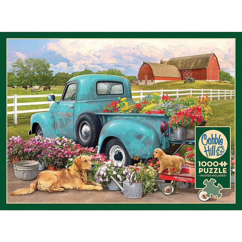 Cobble Hill - Flower Truck (1000-Piece Puzzle)