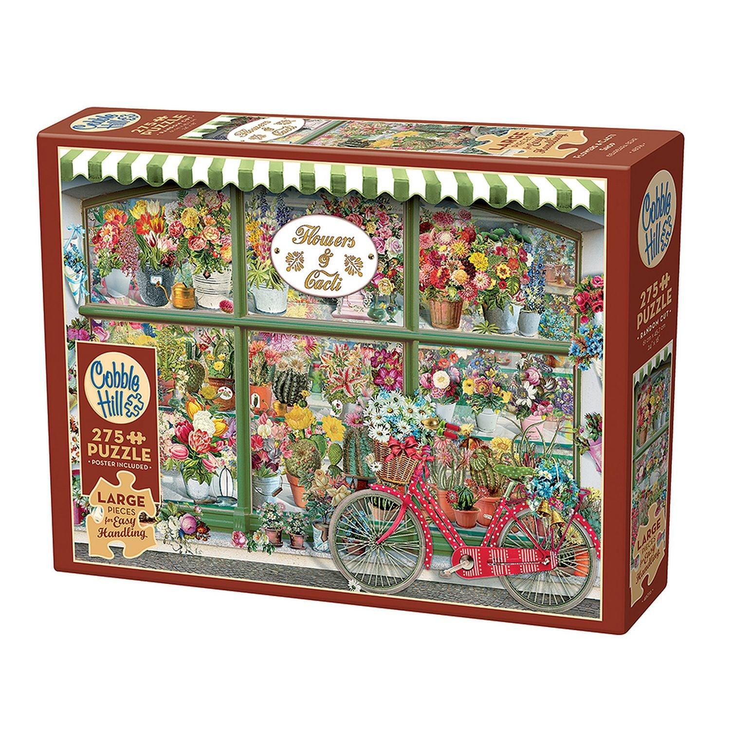 Cobble Hill - Flowers And Cacti Shop (275-Piece Puzzle)