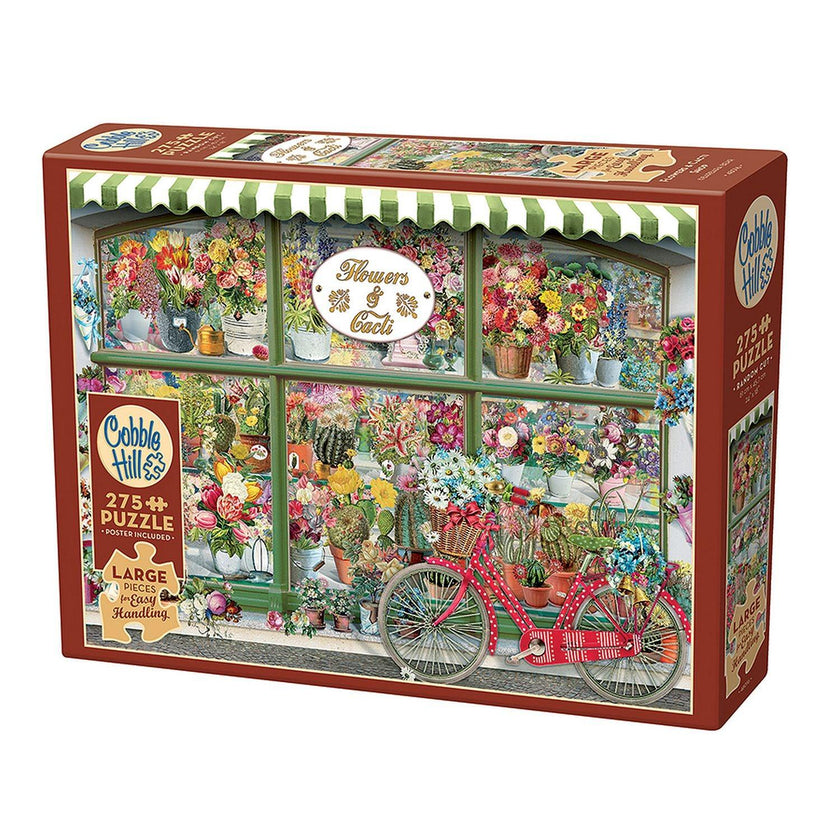 Cobble Hill - Flowers And Cacti Shop (275-Piece Puzzle)