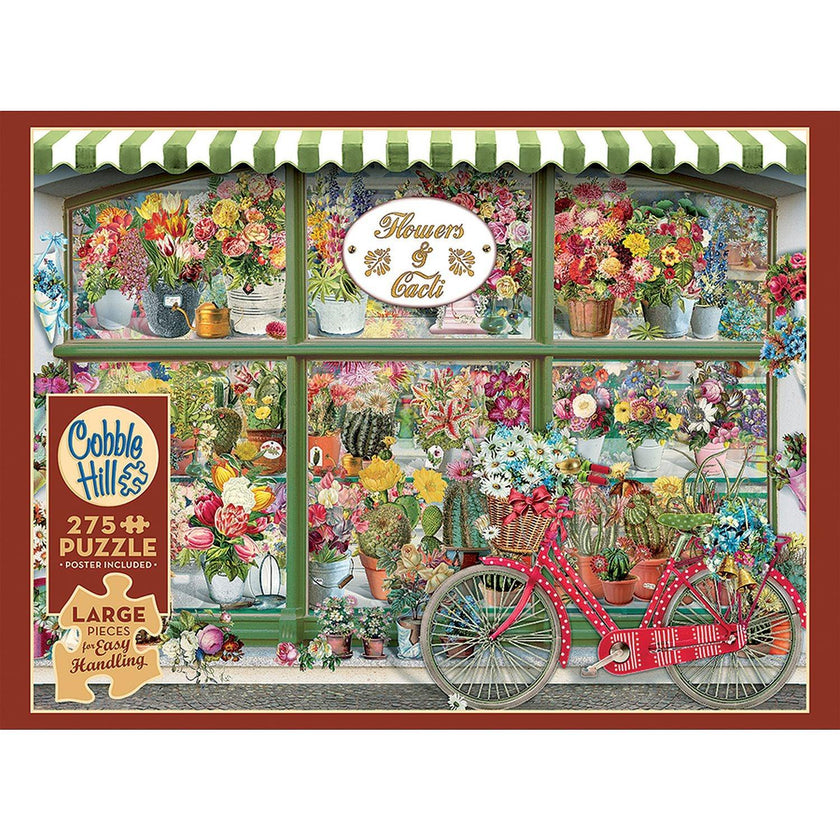 Cobble Hill - Flowers And Cacti Shop (275-Piece Puzzle)