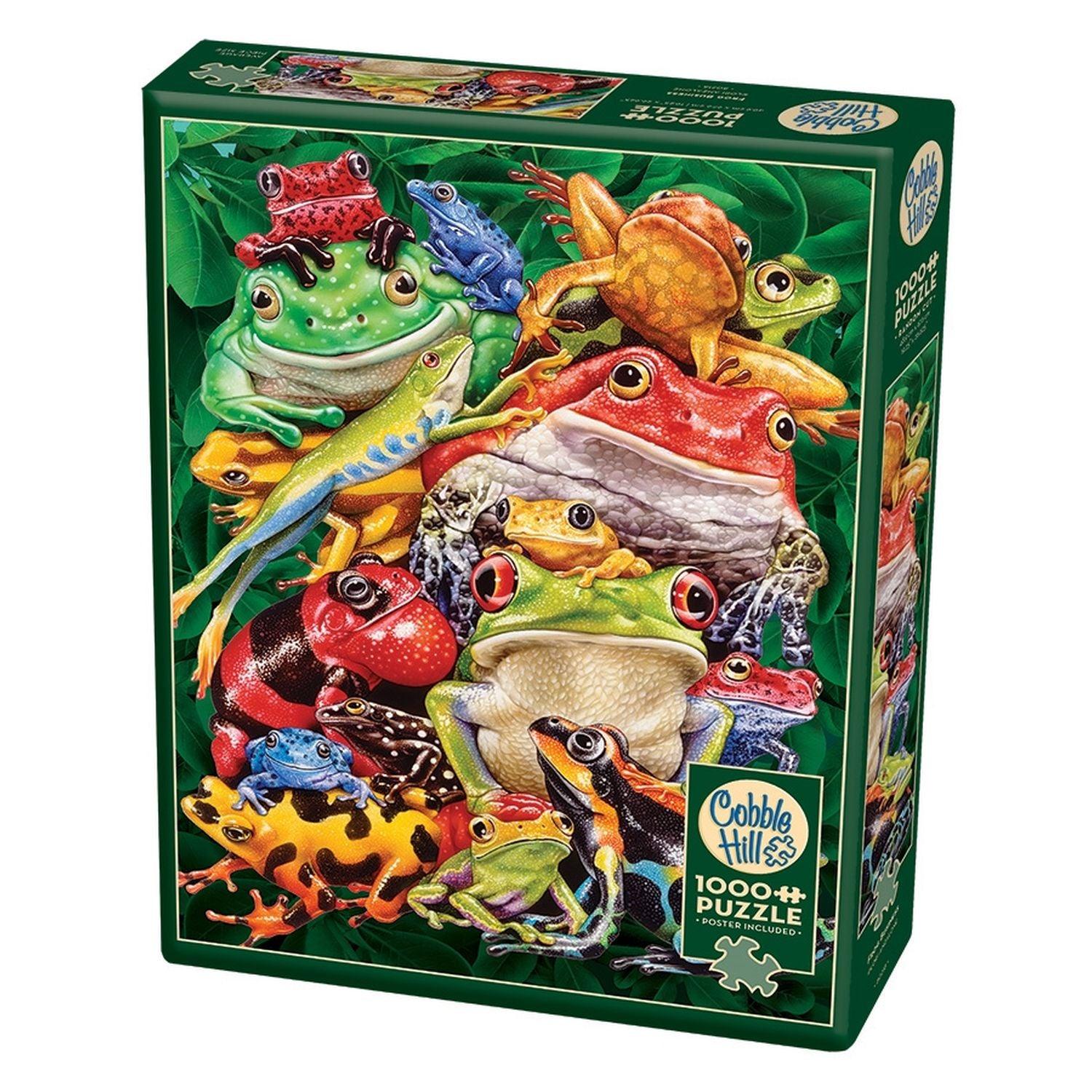 Cobble Hill - Frog Business (1000-Piece Puzzle)