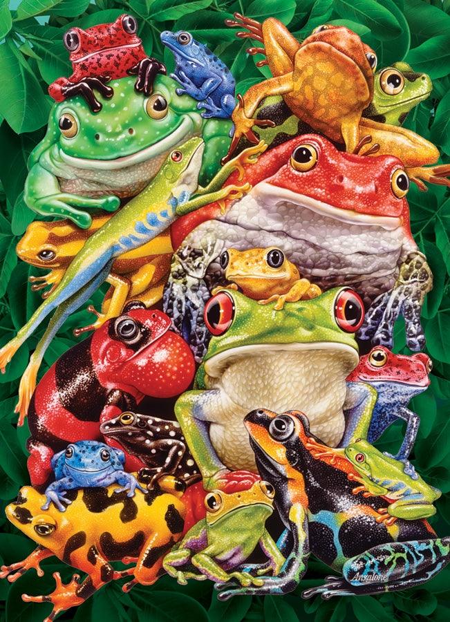 Cobble Hill - Frog Business (1000-Piece Puzzle)
