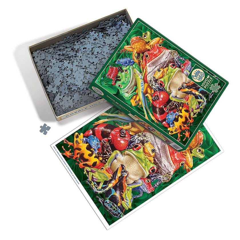 Cobble Hill - Frog Business (1000-Piece Puzzle)
