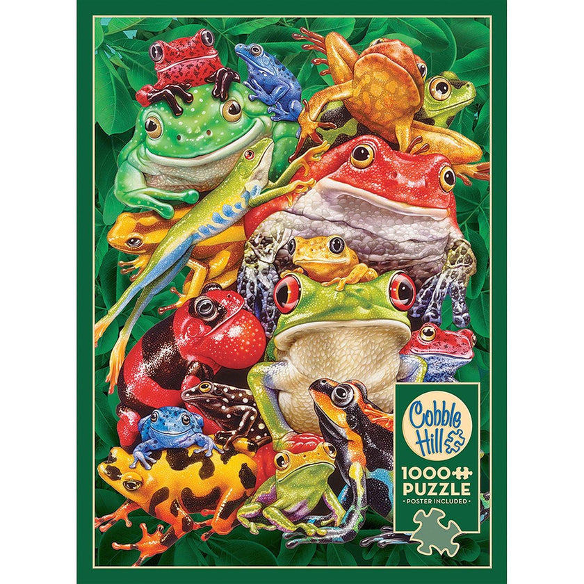 Cobble Hill - Frog Business (1000-Piece Puzzle)