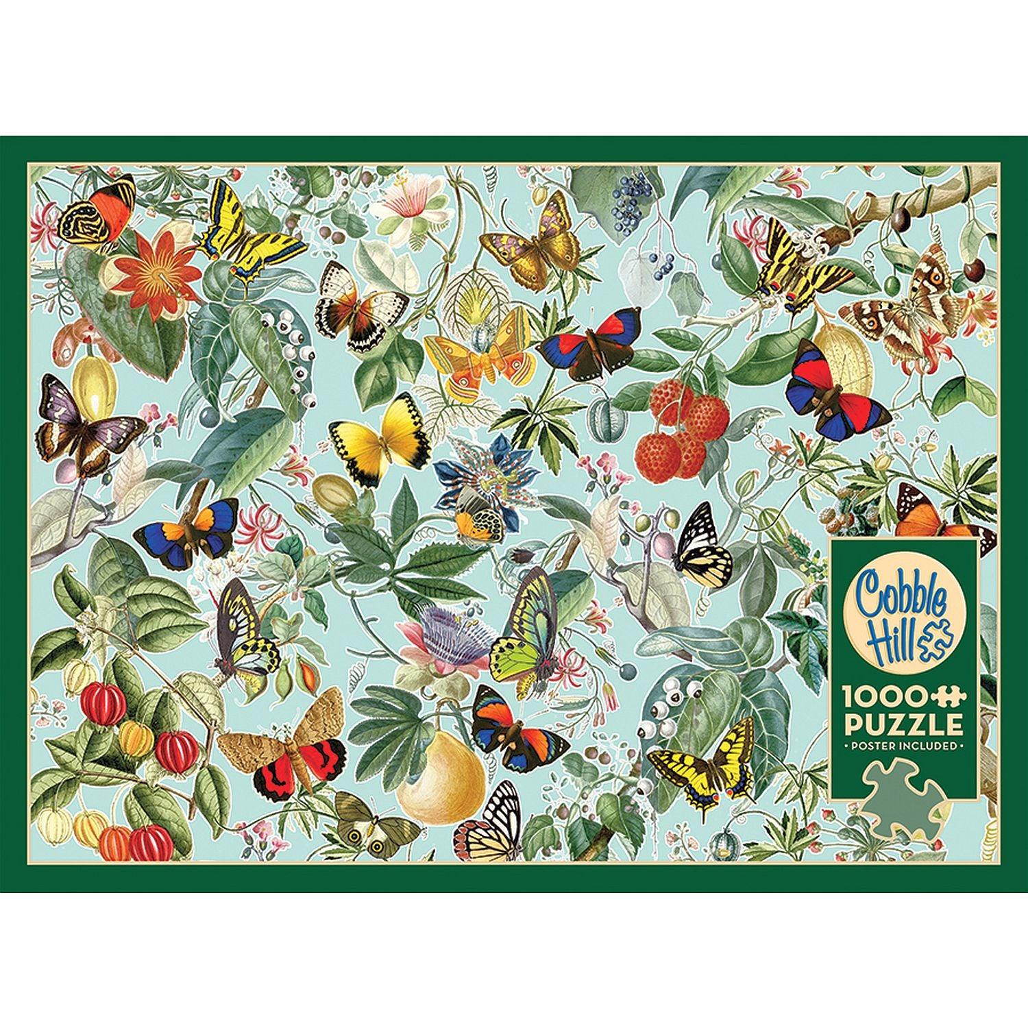 Cobble Hill - Fruits et papillons (Jigsaw Puzzle 1000 pièces)