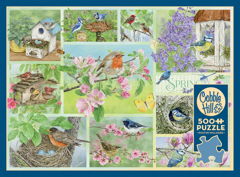 Cobble Hill - Garden Birds in Spring