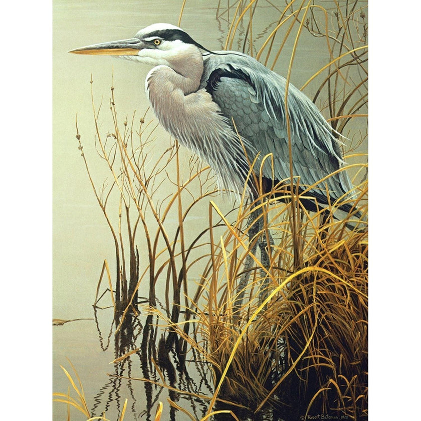 Cobble Hill - Great Blue Heron (500-Piece Puzzle)