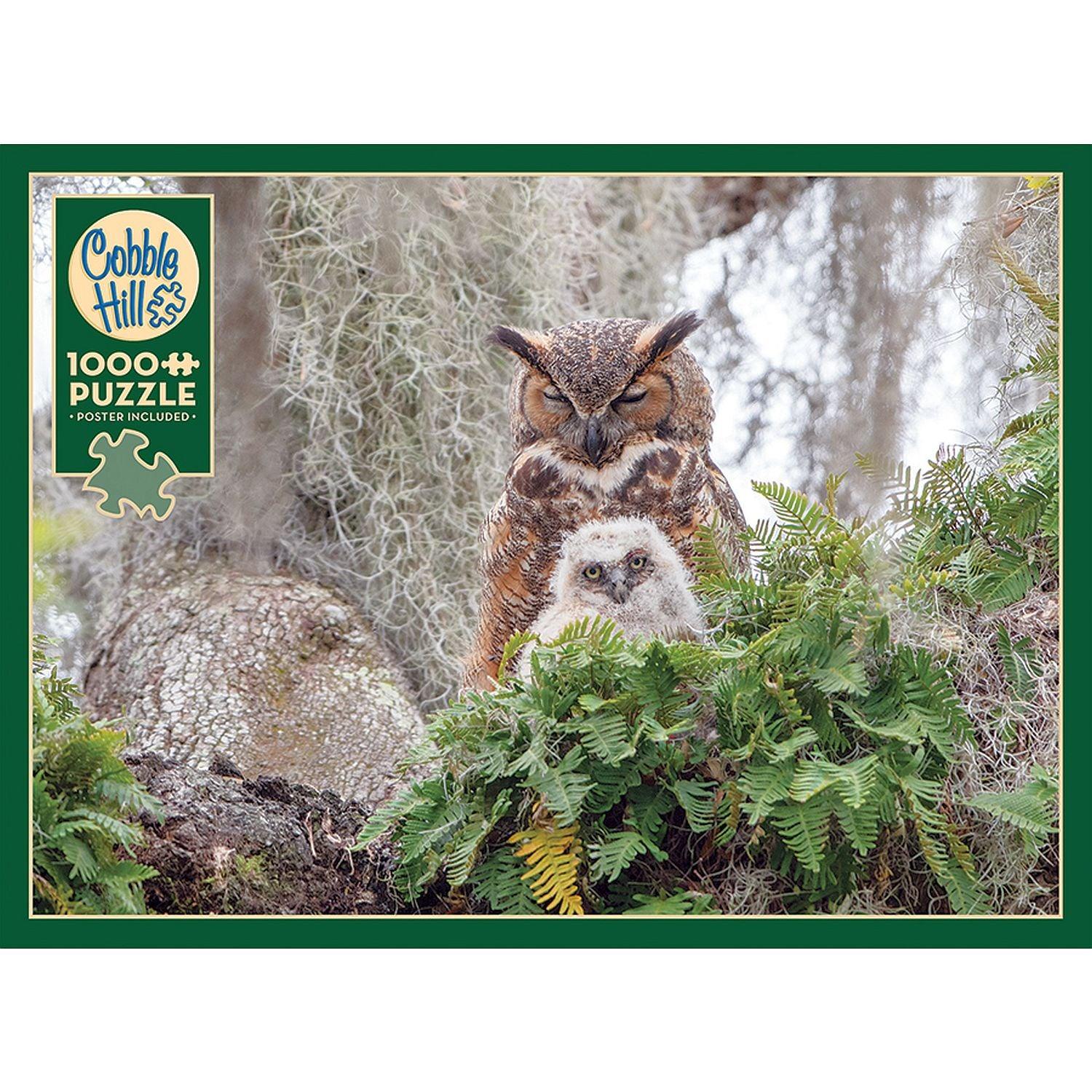 Cobble Hill - Great Horned Owl (1000-Piece Puzzle)