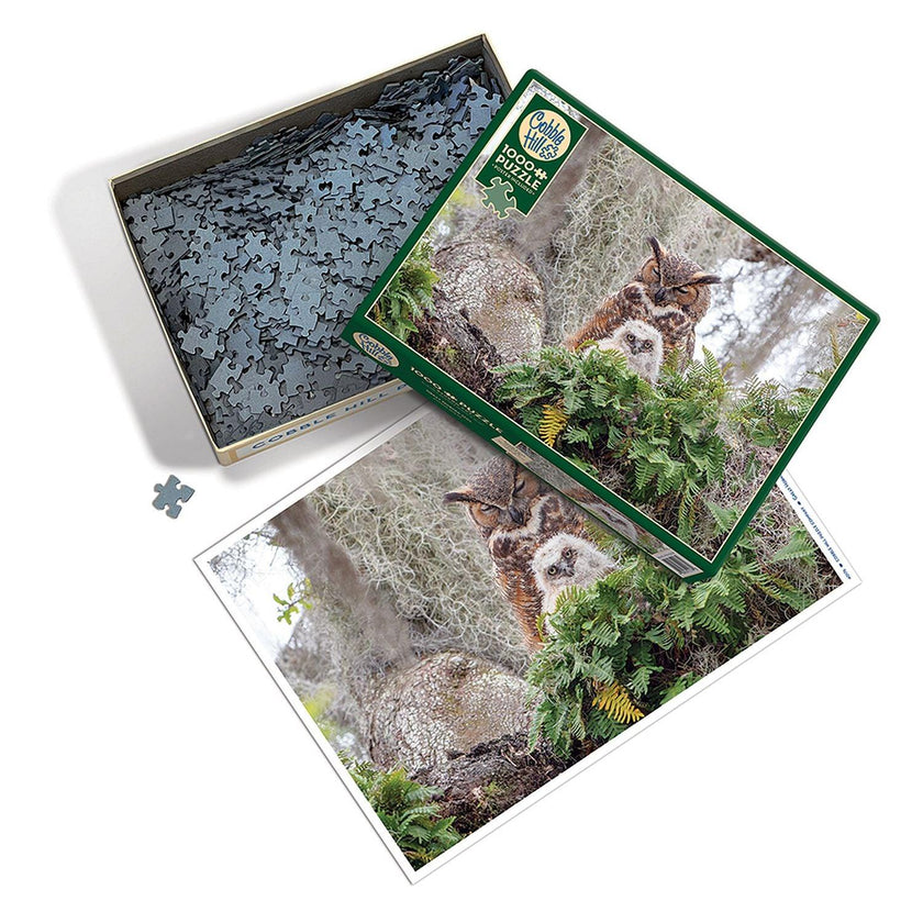 Cobble Hill - Great Horned Owl (1000-Piece Puzzle)