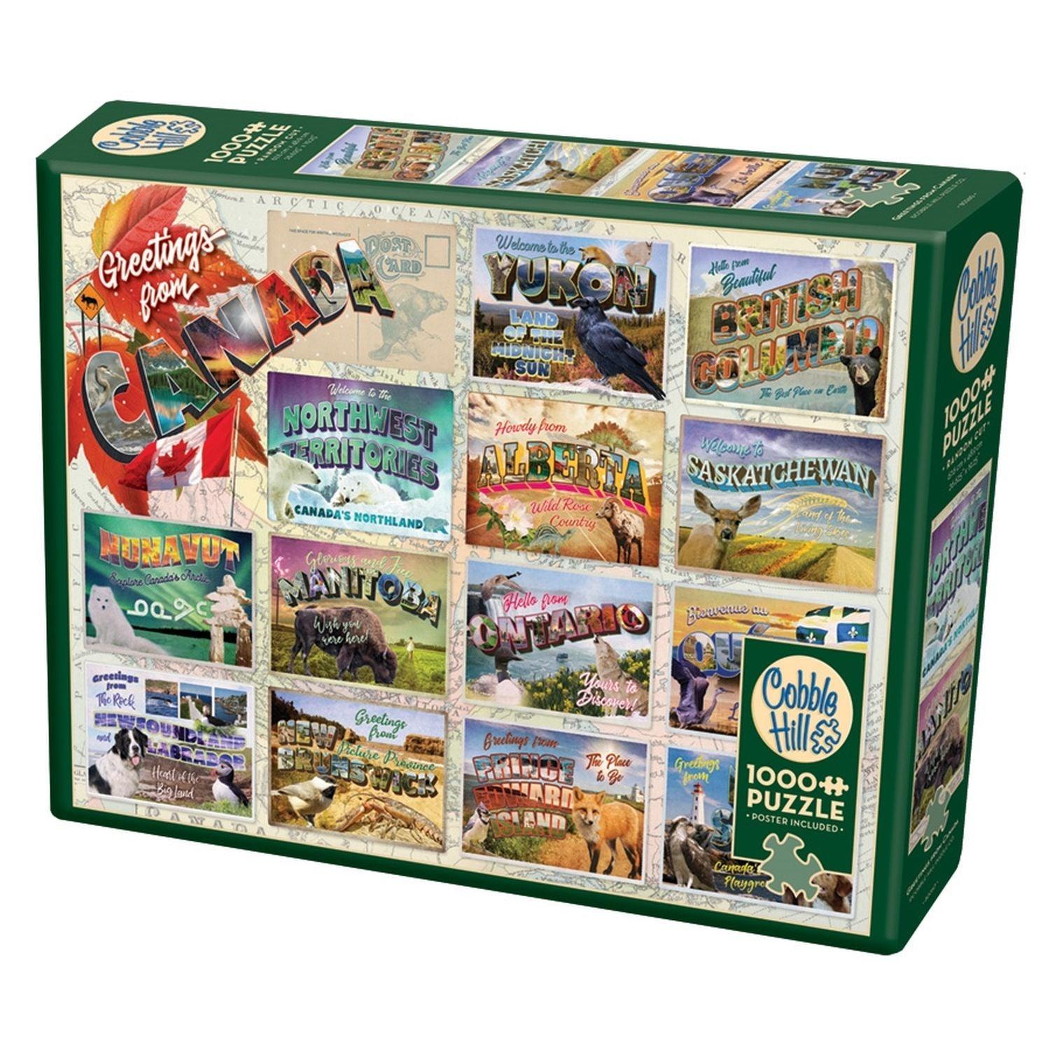 Cobble Hill - Salutations du Canada (Jigsaw Puzzle 1000 pièces)