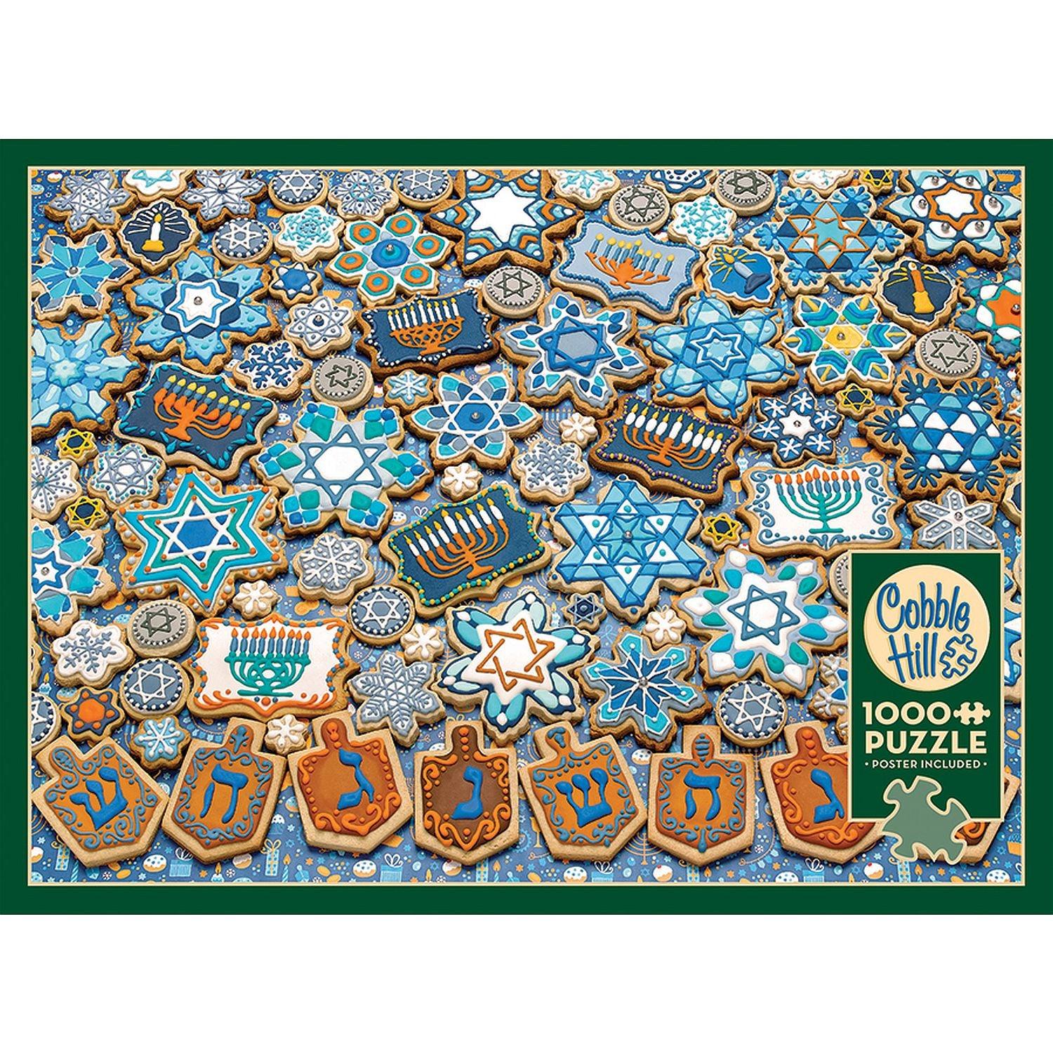 Cobble Hill - Hanukkah Cookies (1000-Piece Puzzle)