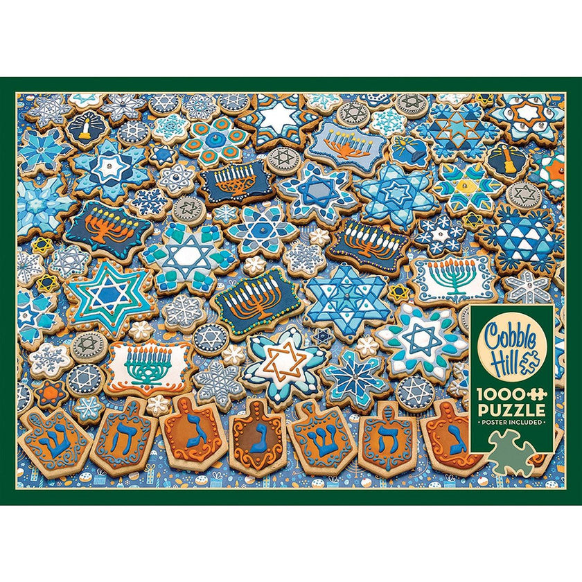 Cobble Hill - Hanukkah Cookies (1000-Piece Puzzle)