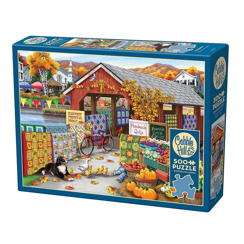 Cobble Hill - Harvest Festival (500-Piece Puzzle)