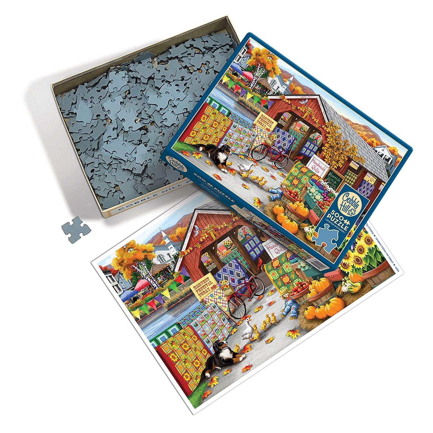 Cobble Hill - Harvest Festival (500-Piece Puzzle)