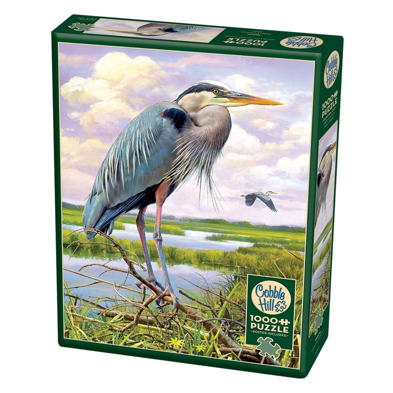 Cobble Hill - Héron (Jigsaw Puzzle 1000 pièces)