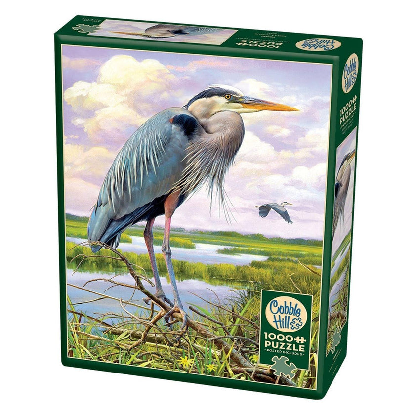 Cobble Hill - Héron (Jigsaw Puzzle 1000 pièces)