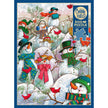 Cobble Hill - Hill of A Lot of Snowmen (500-Piece Puzzle)