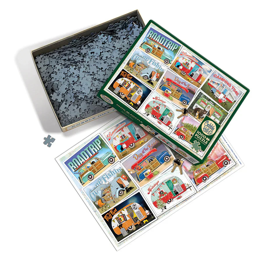 Cobble Hill - Hitting The Road (1000-Piece Puzzle)