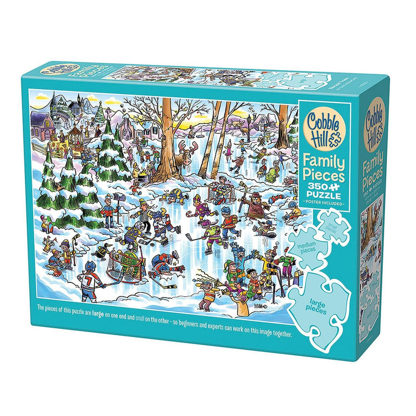 Cobble Hill - Hockey Town (350-Piece Puzzle)