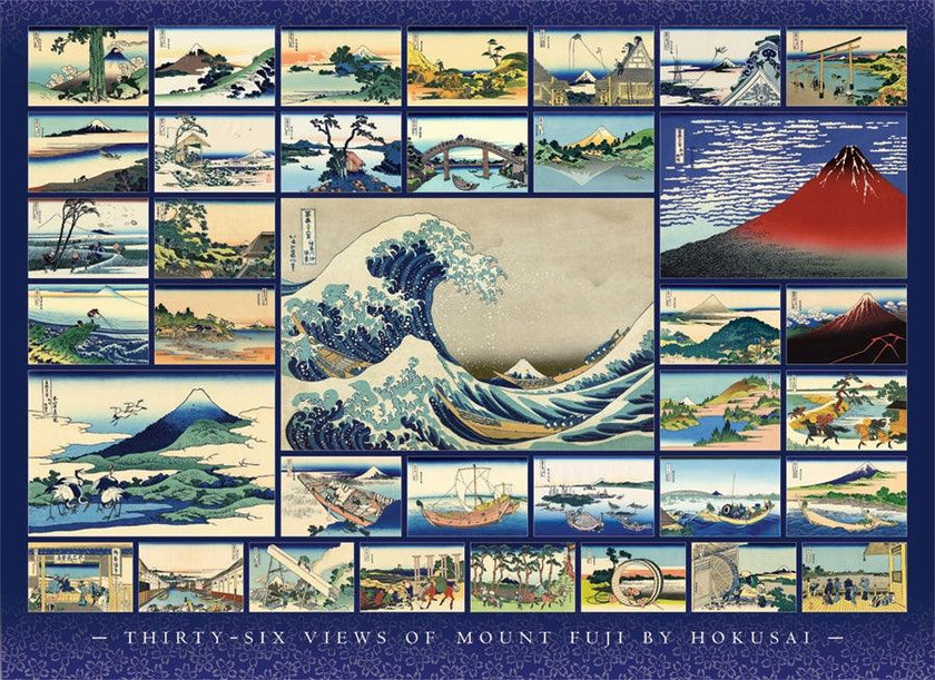 Cobble Hill - Hokusai (1000-Piece Puzzle)
