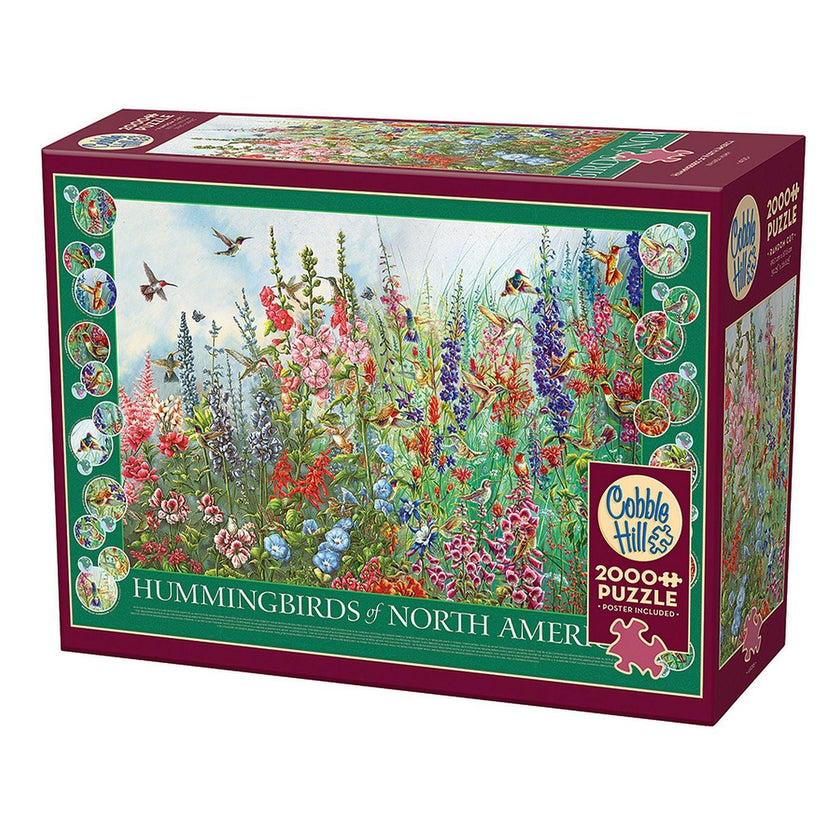 Cobble Hill - Les colibris d'Amérique du Nord (Jigsaw Puzzle 2000 pièces)