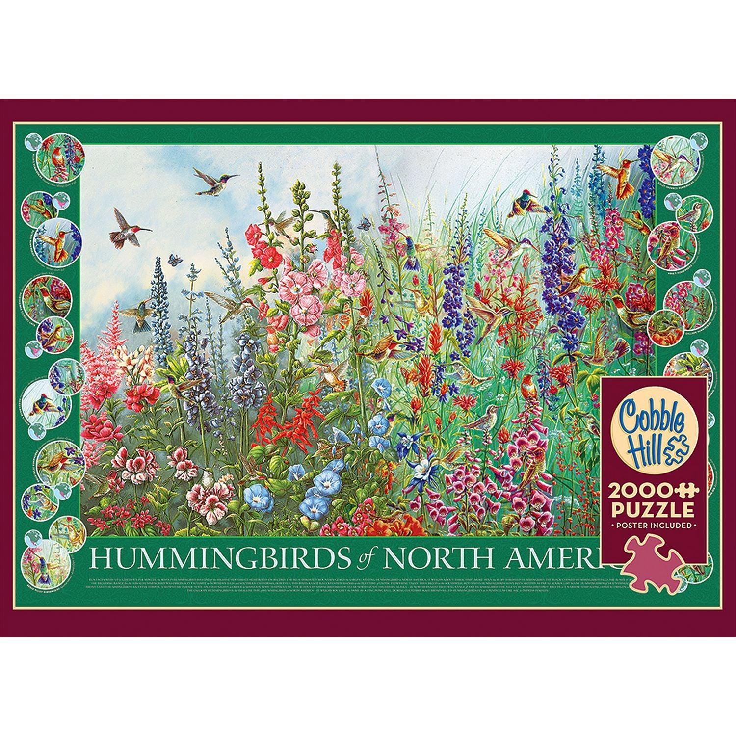 Cobble Hill - Les colibris d'Amérique du Nord (Jigsaw Puzzle 2000 pièces)