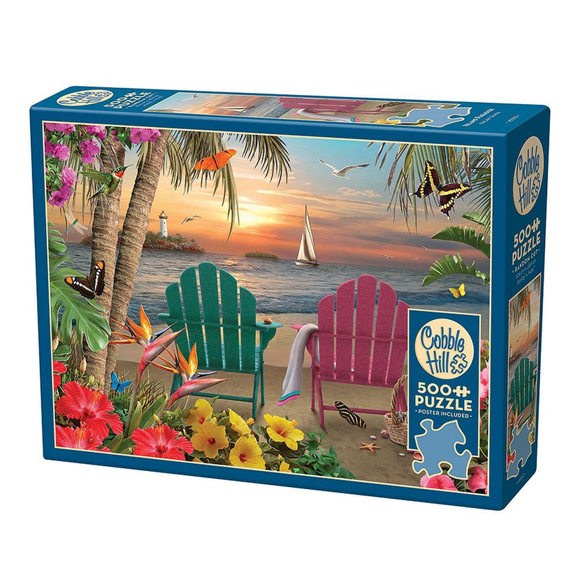 Cobble Hill - Island Paradise (500-Piece Puzzle)