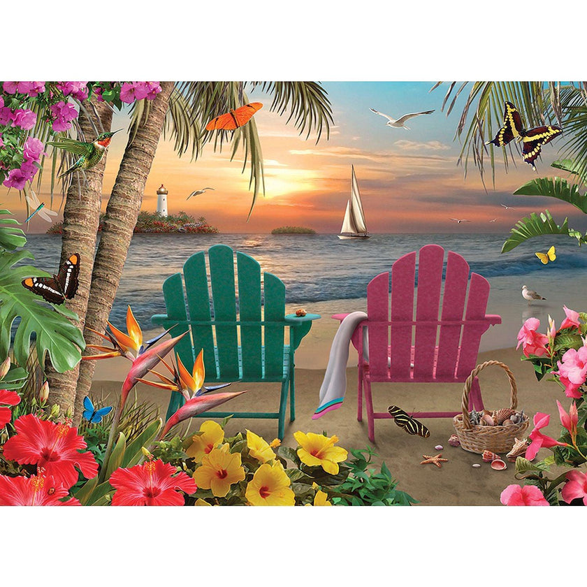 Cobble Hill - Island Paradise (500-Piece Puzzle)