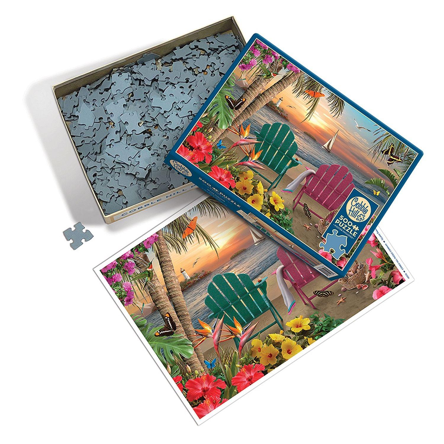 Cobble Hill - Island Paradise (500-Piece Puzzle)