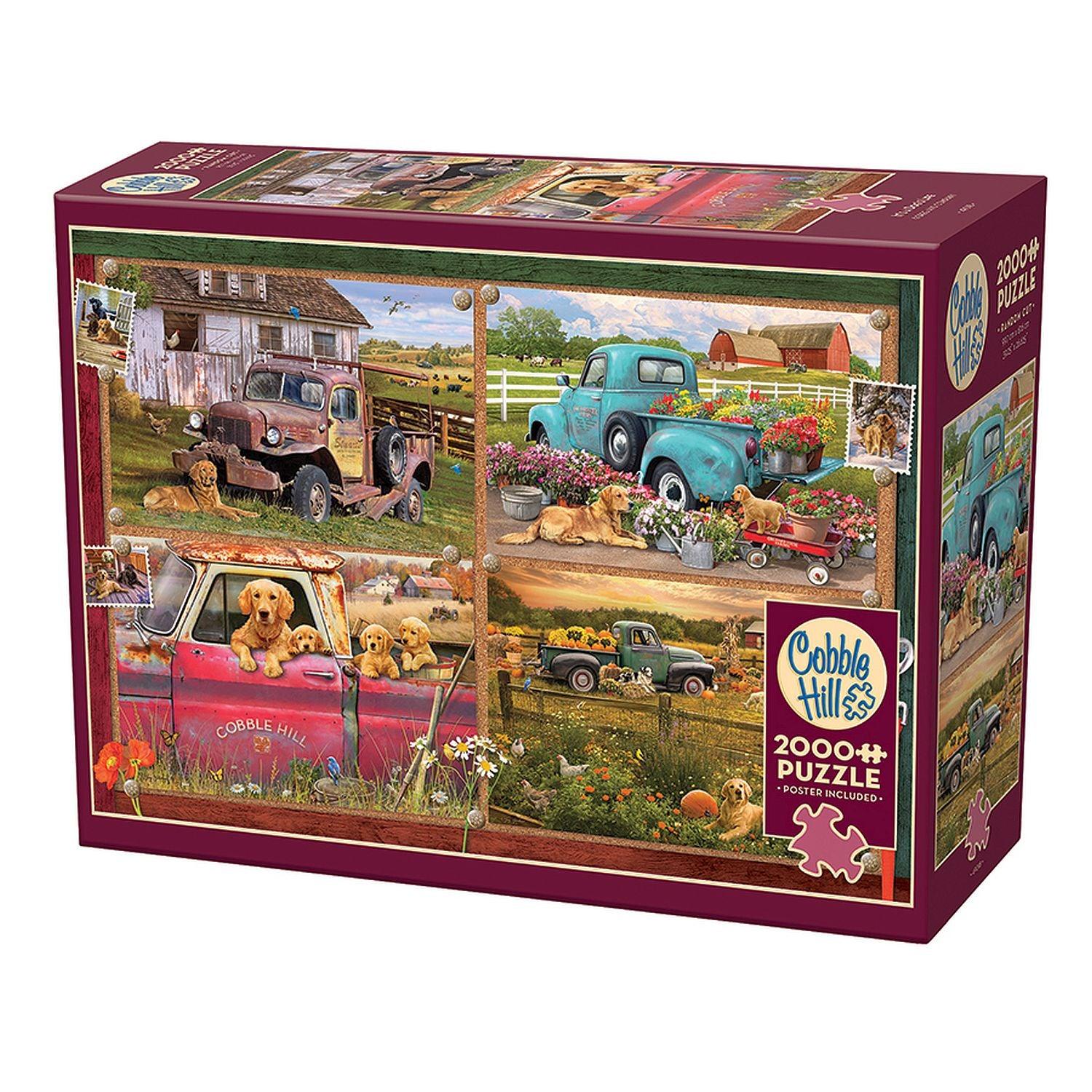 Cobble Hill - It's A Dog's Life (2000-Piece Puzzle)