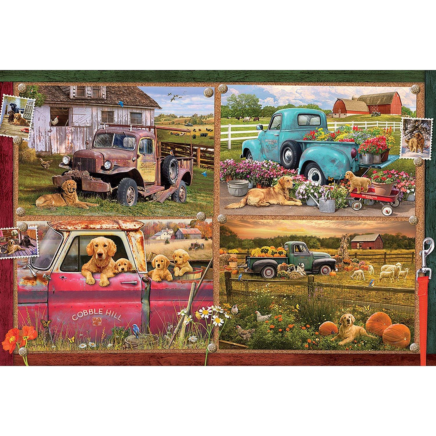 Cobble Hill - It's A Dog's Life (2000-Piece Puzzle)