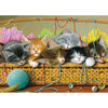 Cobble Hill - Kittensin Basket (35-Piece Puzzle Tray)