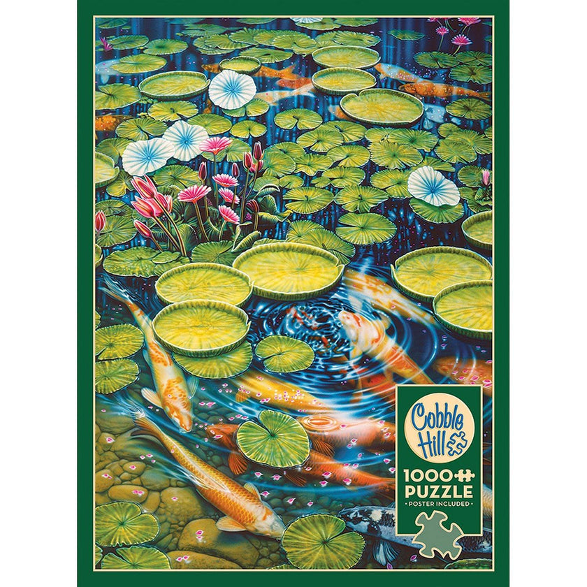 Cobble Hill - Koi Pond (1000-Piece Puzzle)