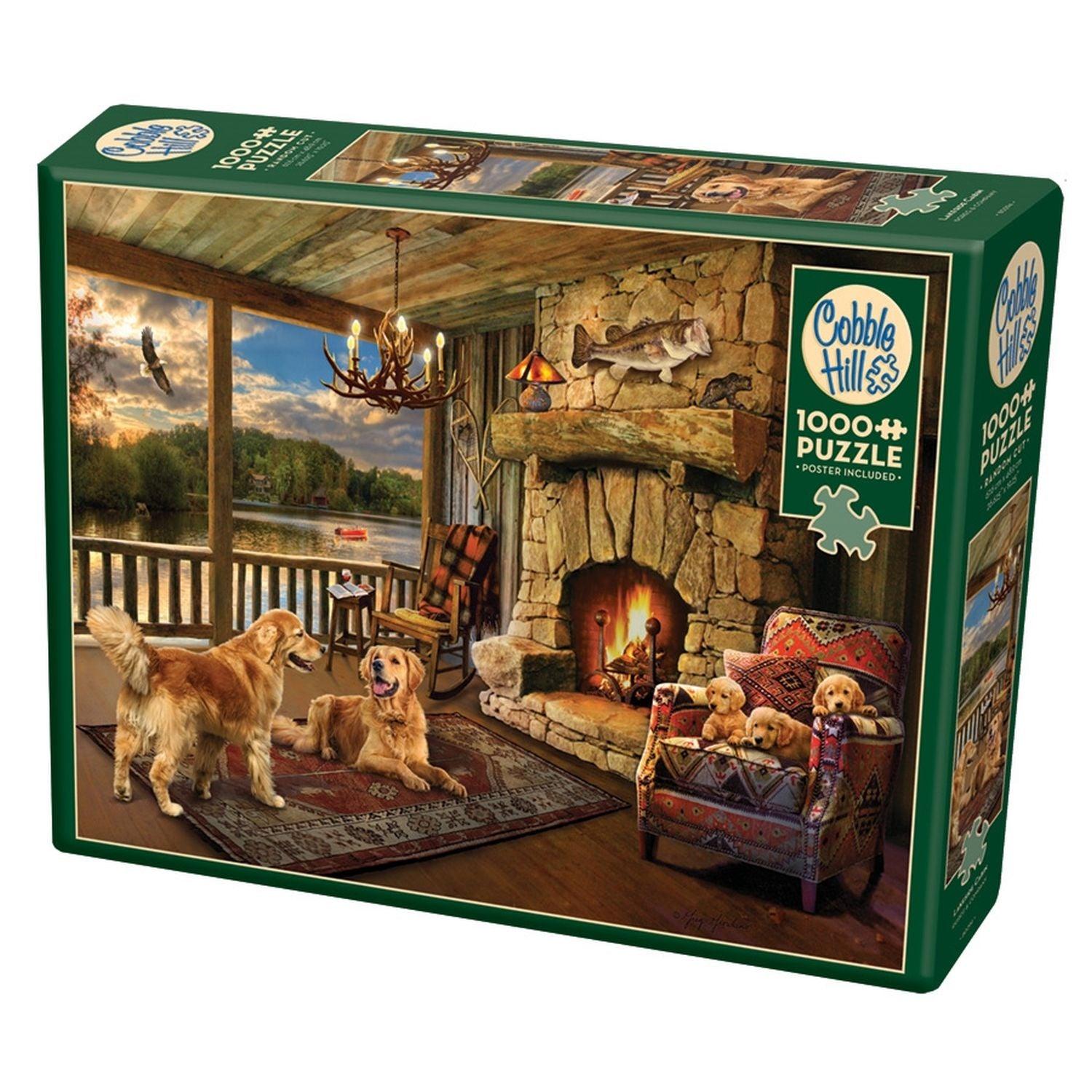 Cobble Hill - Lakeside Cabin (1000-Piece Puzzle)