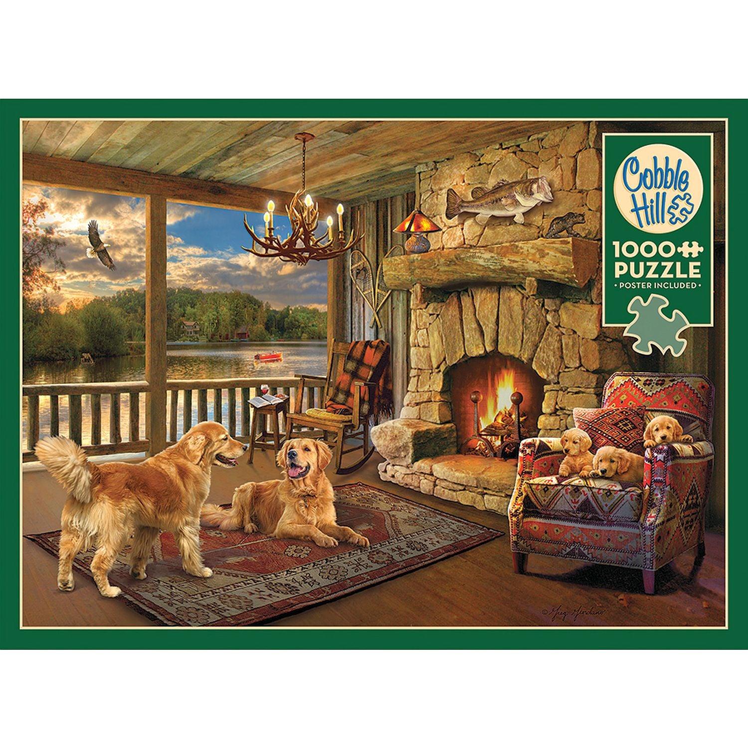 Cobble Hill - Lakeside Cabin (1000-Piece Puzzle)