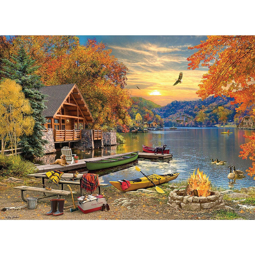 Cobble Hill - Lakeside Retreat (1000-Piece Puzzle)