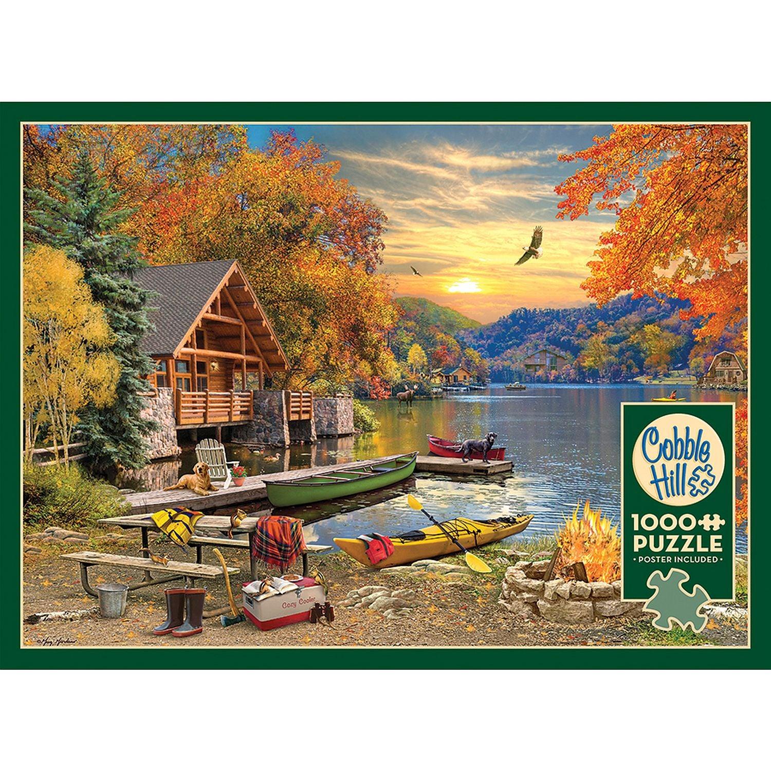 Cobble Hill - Lakeside Retreat (1000-Piece Puzzle)