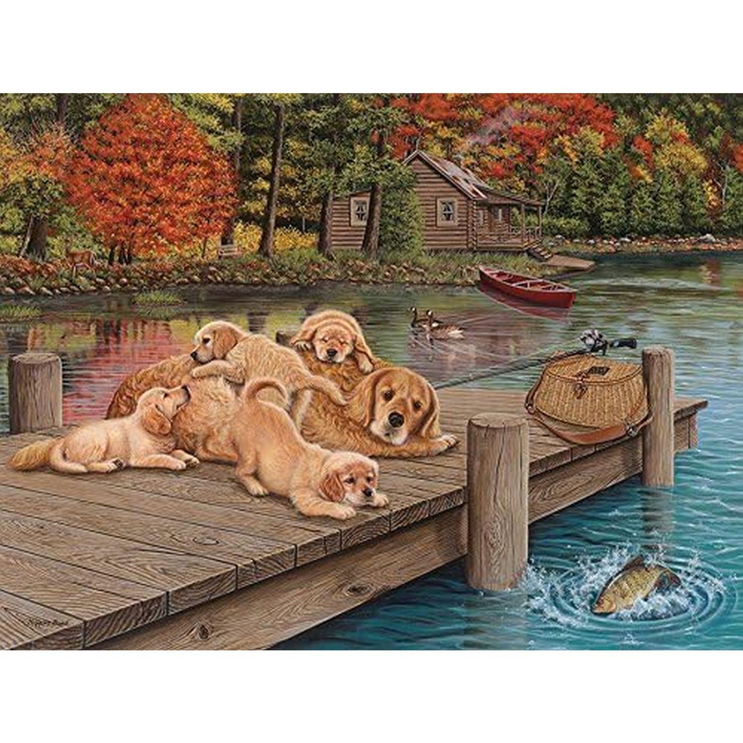 Cobble Hill - Lazy Day On The Dock - Easy Handling 275 Piece