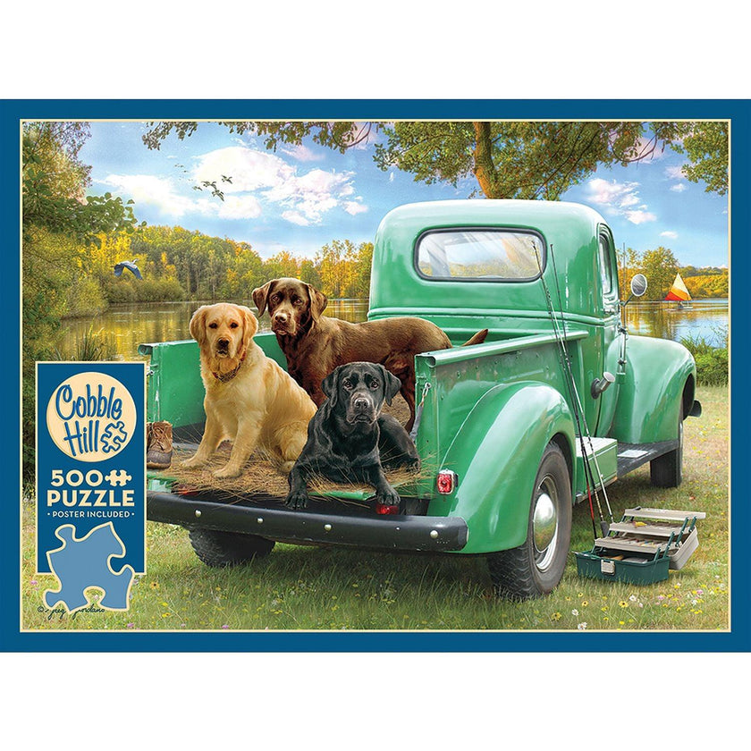 Cobble Hill - Let's Go Fishing (500-Piece Puzzle)