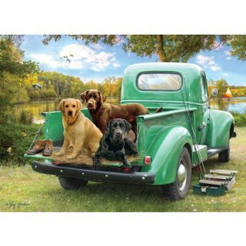 Cobble Hill - Let's Go Fishing (500-Piece Puzzle)