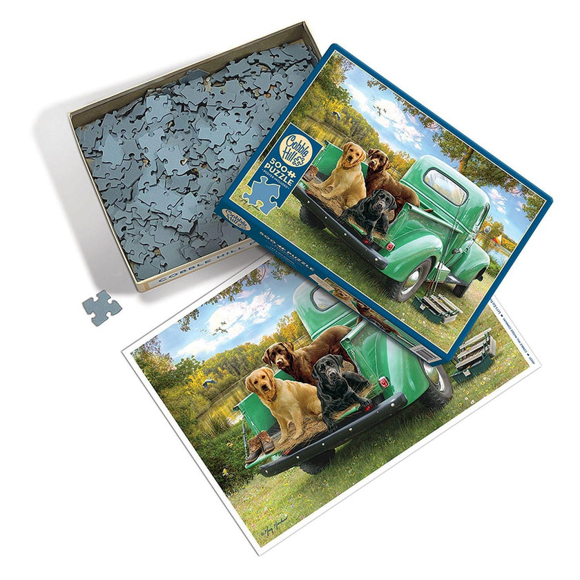 Cobble Hill - Let's Go Fishing (500-Piece Puzzle)