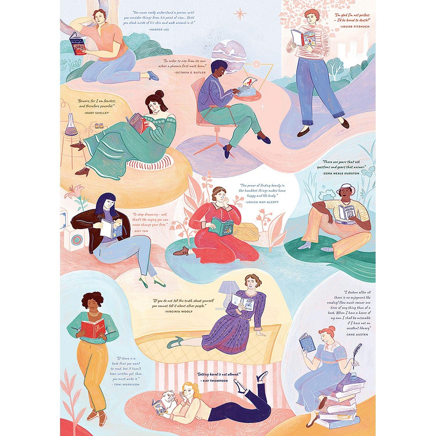 Cobble Hill - Femmes de lettres (Jigsaw Puzzle 1000 pièces)