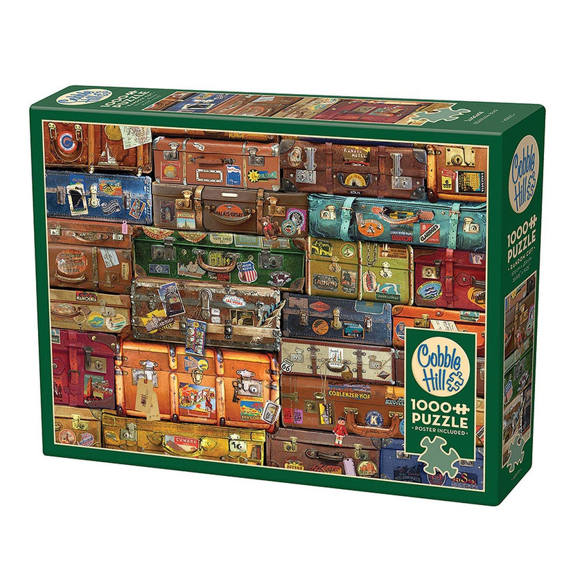 Cobble Hill - Luggage (1000-Piece Puzzle)
