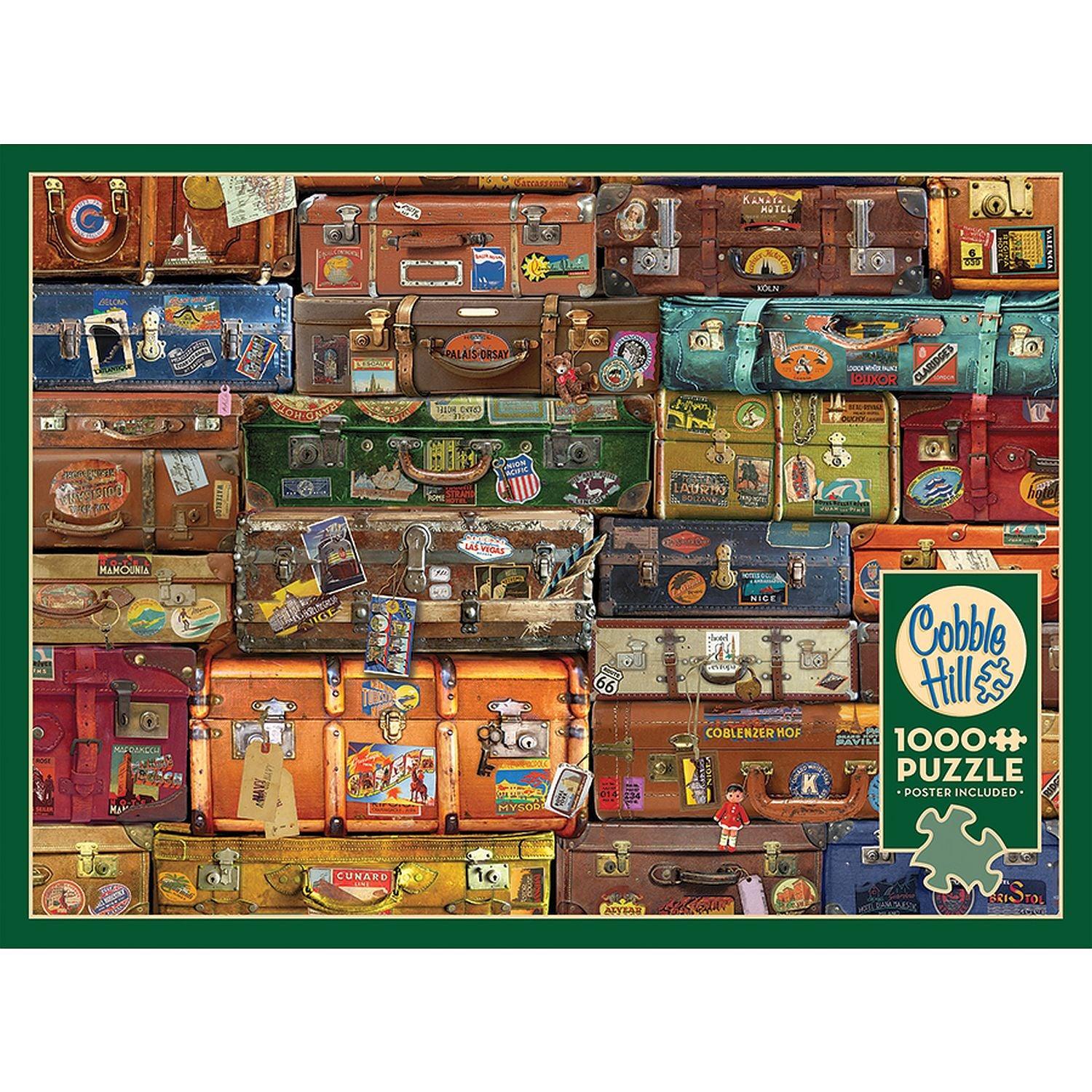 Cobble Hill - Luggage (1000-Piece Puzzle)