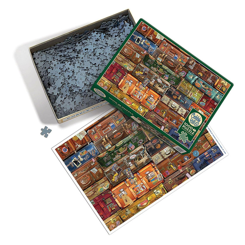 Cobble Hill - Luggage (1000-Piece Puzzle)