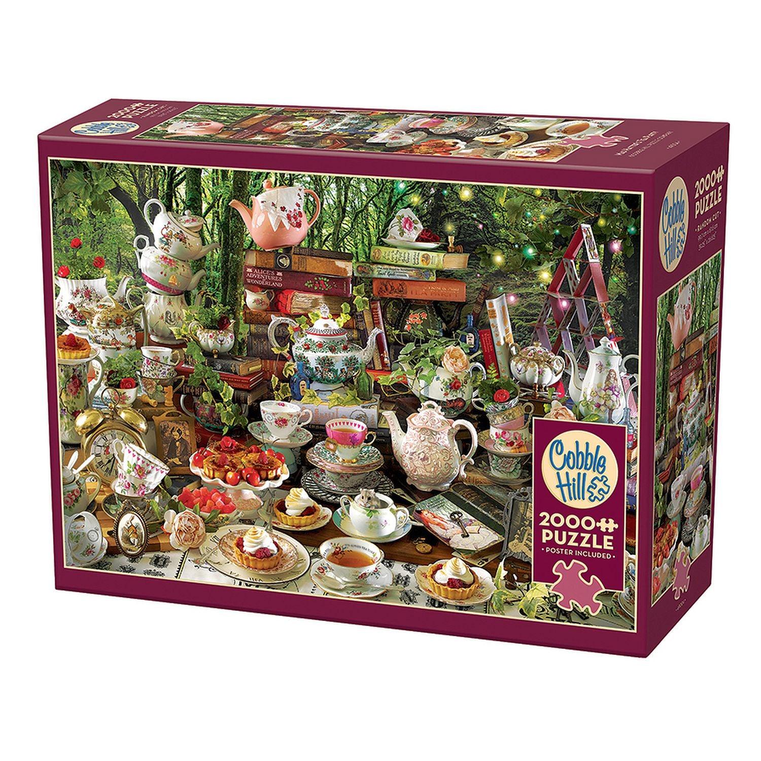Cobble Hill - Mad Hatter's Tea Party (2000-Piece Puzzle)