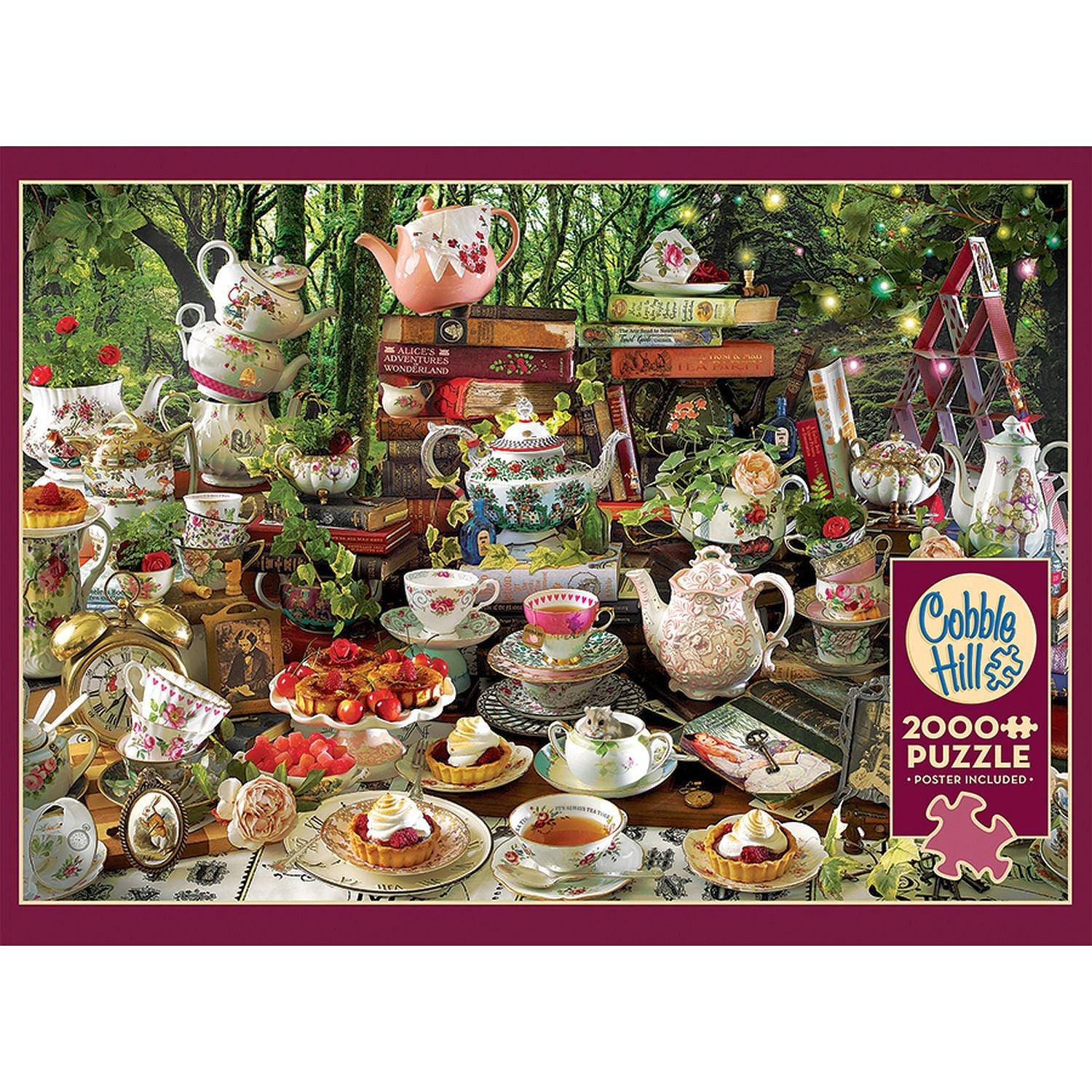 Cobble Hill - Mad Hatter's Tea Party (2000-Piece Puzzle)